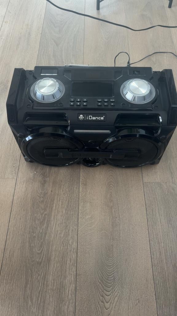 iDance Box met Accu en Oplader!!!, Audio, Tv en Foto, Karaoke-apparatuur, Gebruikt, Luidspreker(s), Ophalen