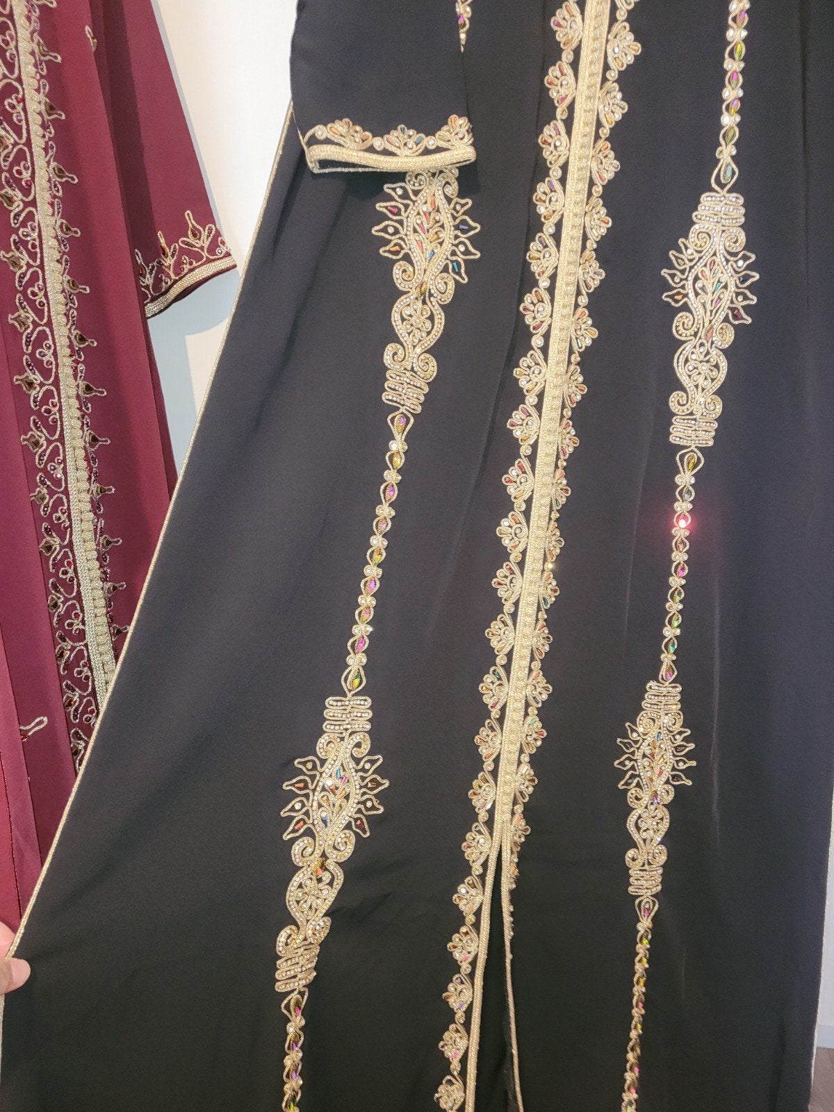 Luxe kaftan, Ophalen of Verzenden, Zo goed als nieuw, Onder de knie