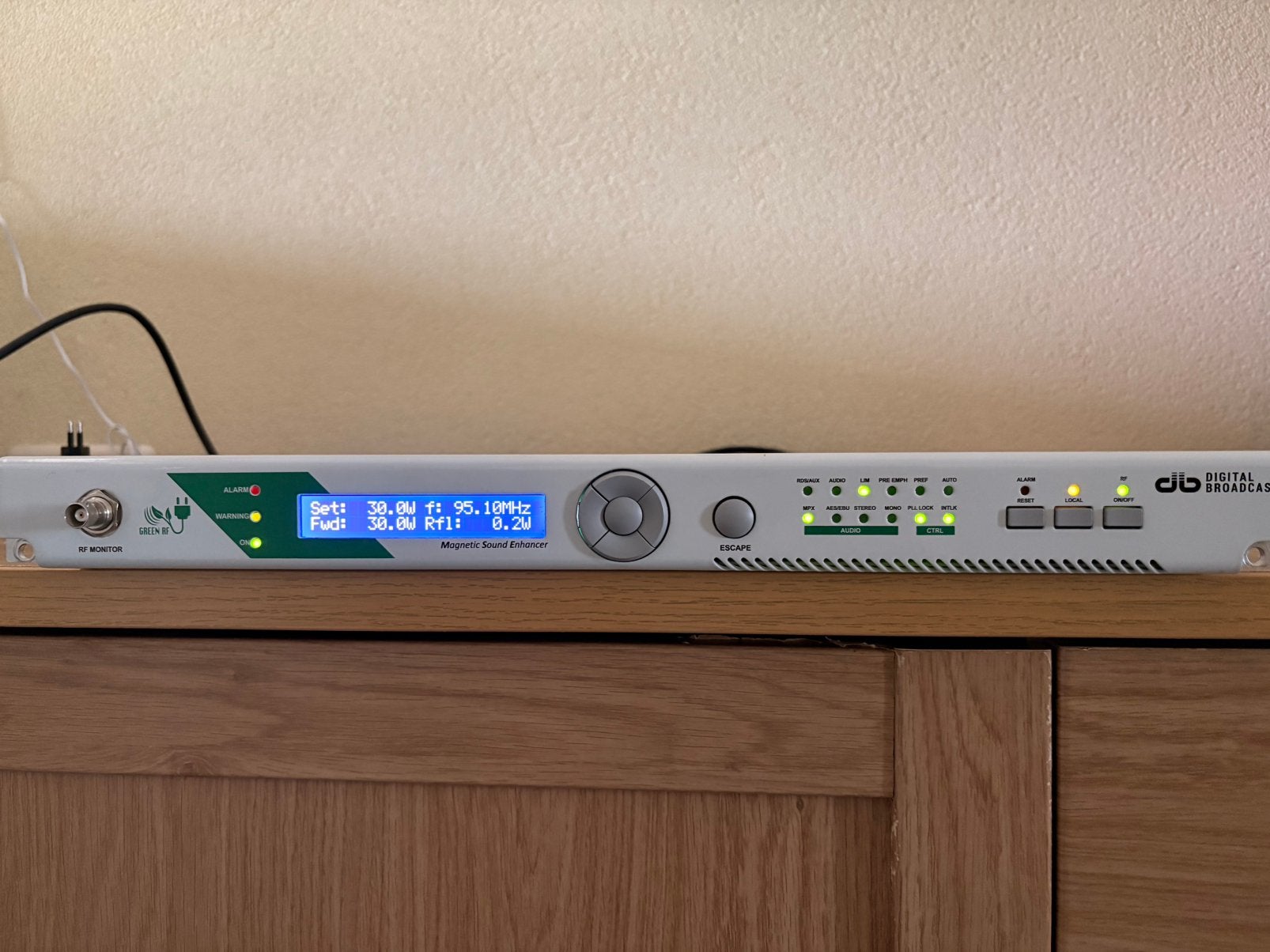DB Mozart 30 watt stuurzender, Telecommunicatie, Ophalen of Verzenden, Zo goed als nieuw