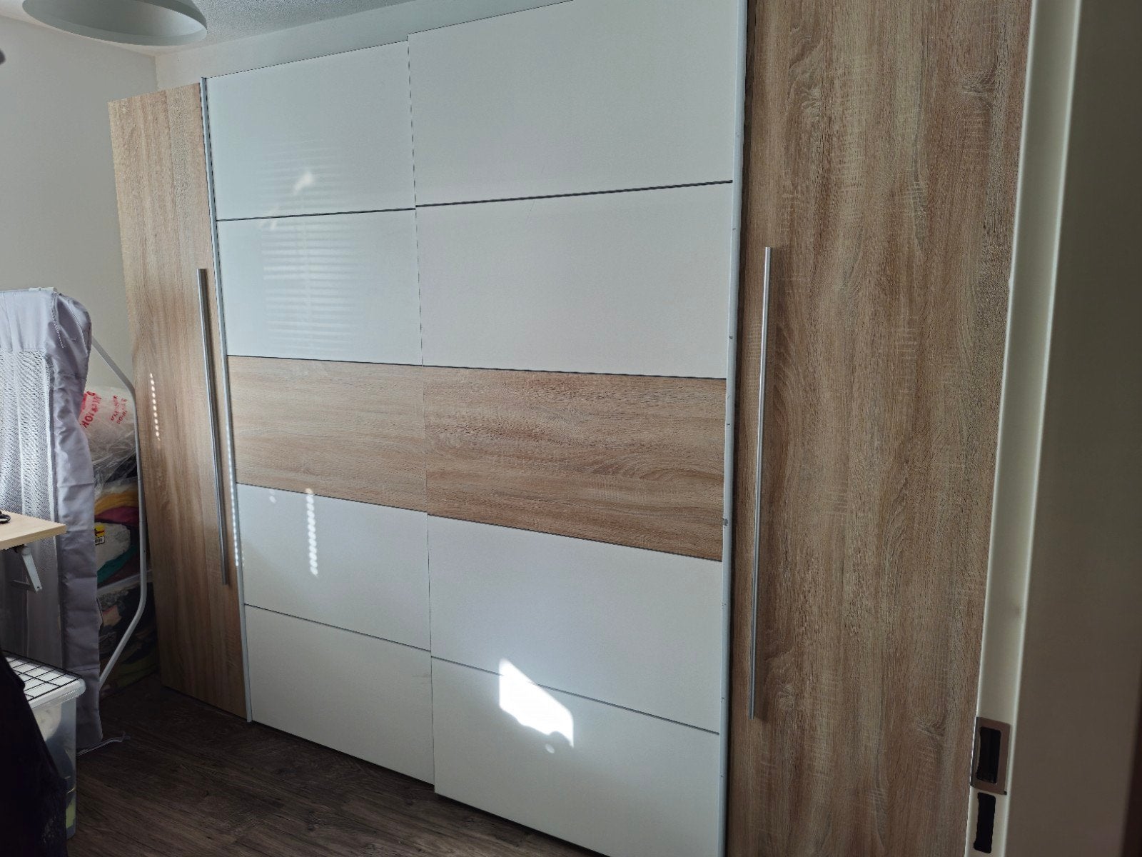 Kledingkast, Huis en Inrichting, Kasten | Kledingkasten, Ophalen, Met deur(en), Gebruikt, 200 cm of meer