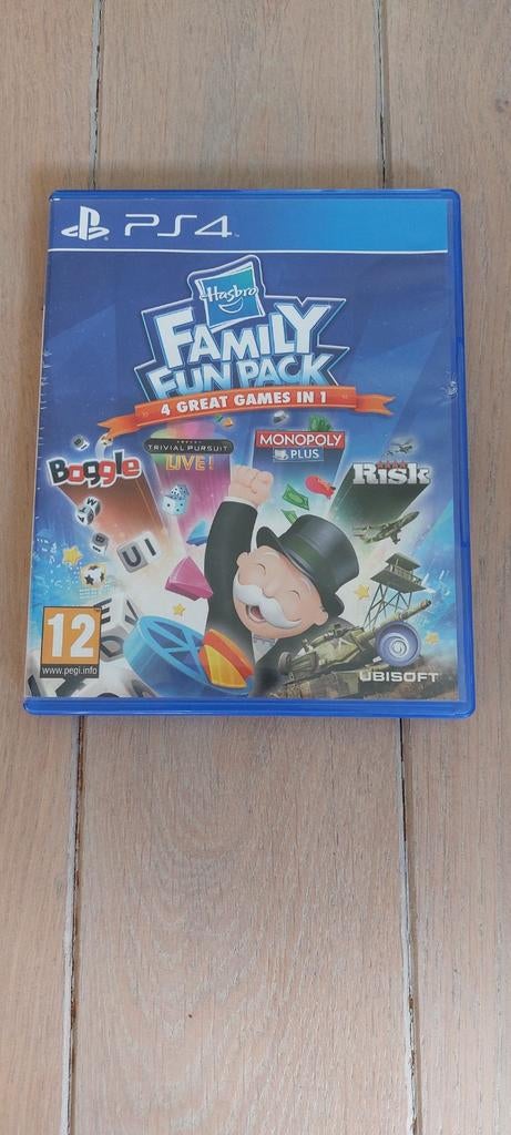 Hasbro Family Fun Pack PS4 (4 games in 1), Ophalen, Overige genres, Eén computer, Zo goed als nieuw