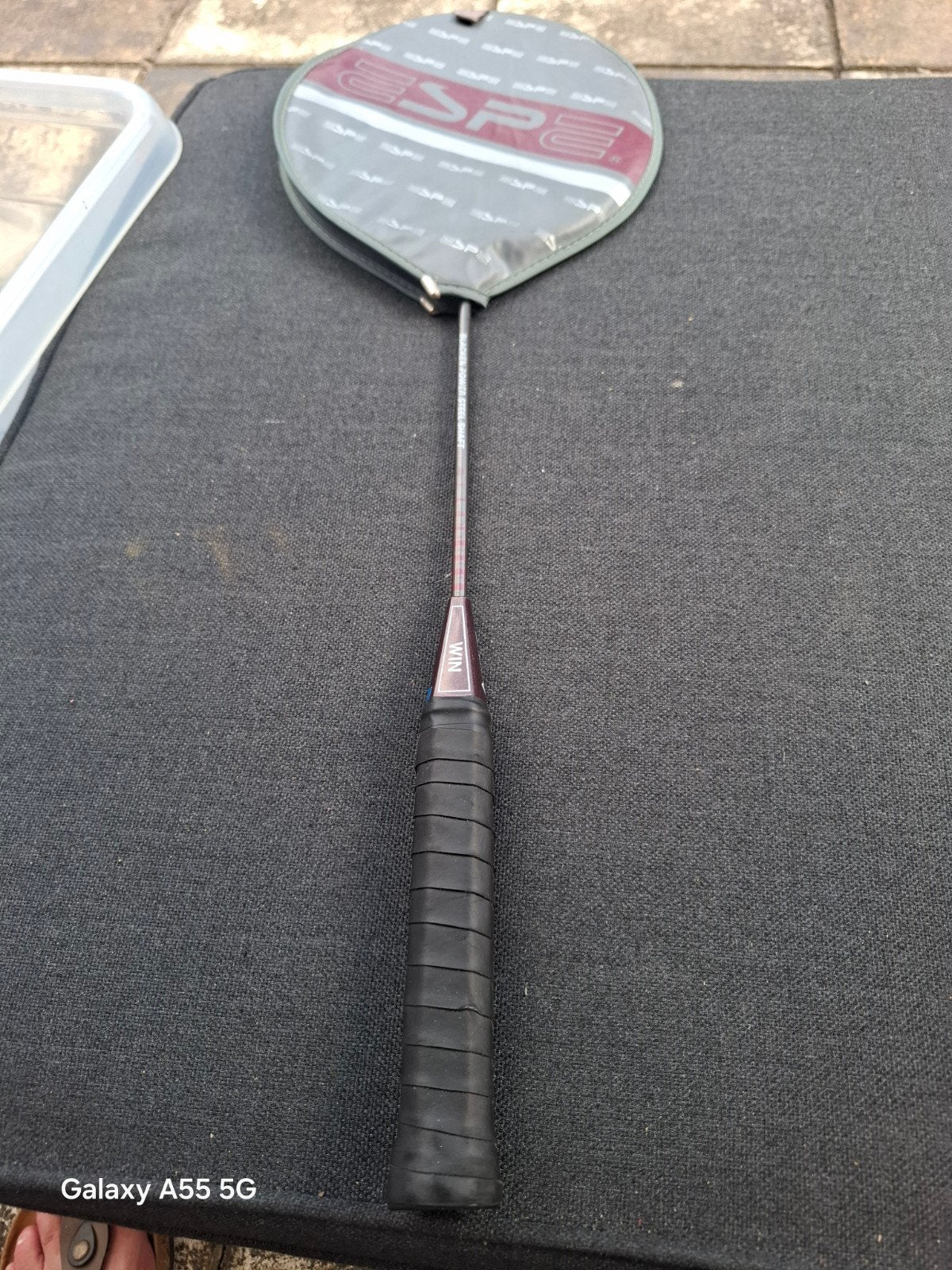 SP Holland SPB-81 Badminton Racket G3-L met hoes, Gebruikt, Onbekend, Ophalen of Verzenden, Racket(s)