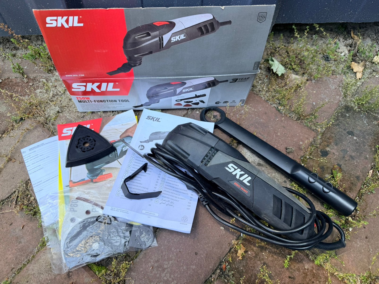 Skil Oscillerende Multitool SKIL 1475 Multi-Tasker zgan, Doe-het-zelf en Verbouw, Gereedschap | Zaagmachines, Overige typen, Ophalen of Verzenden