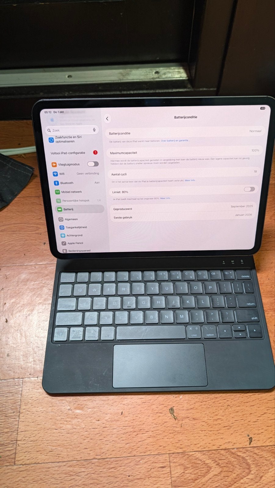 Foto 2 van ipad Pro 11 inch (M5) wifi + cellular