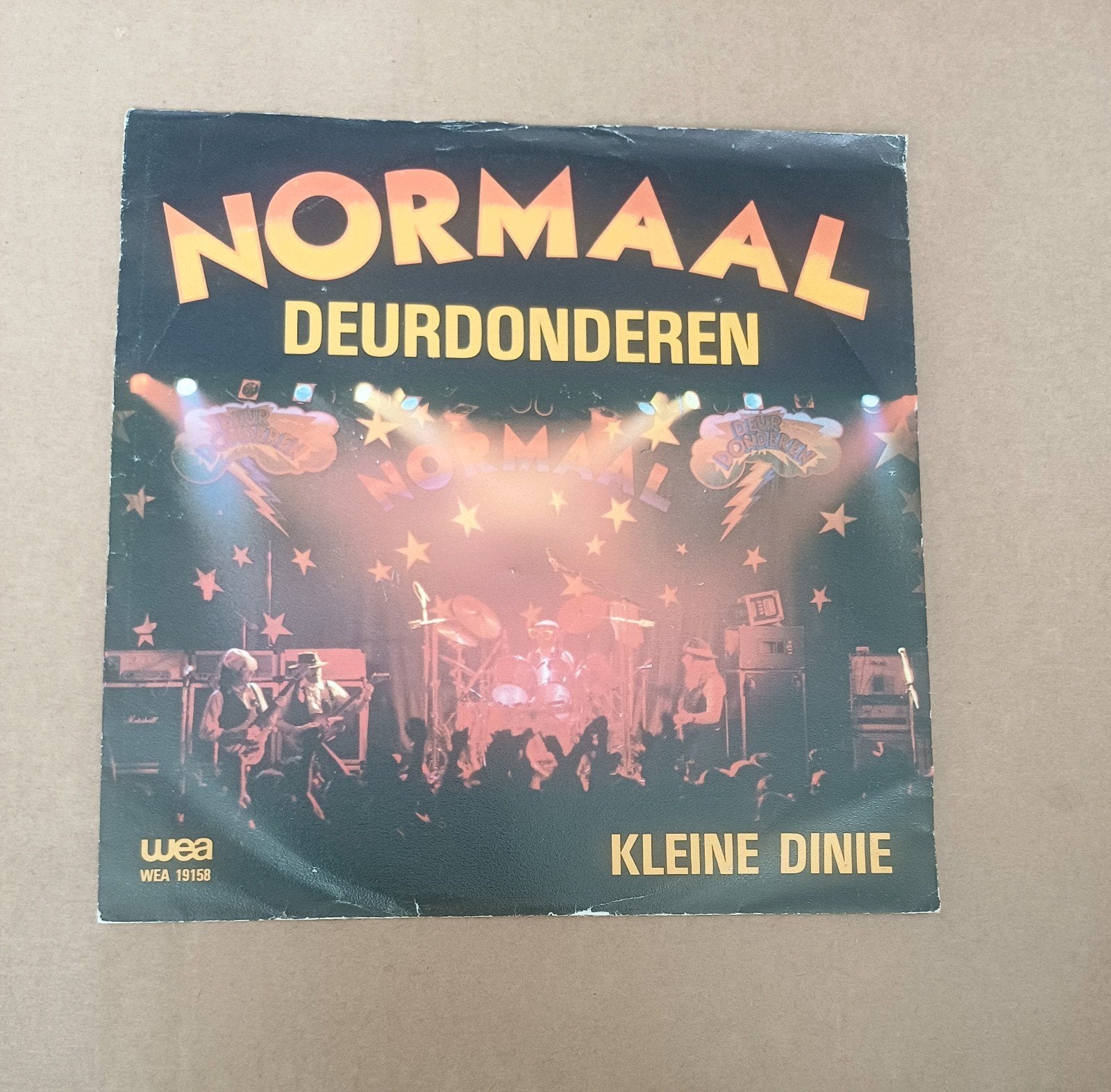 Normaal - Deurdonderen, Gebruikt, 7 inch, Ophalen of Verzenden, Beschermende buitenhoes
