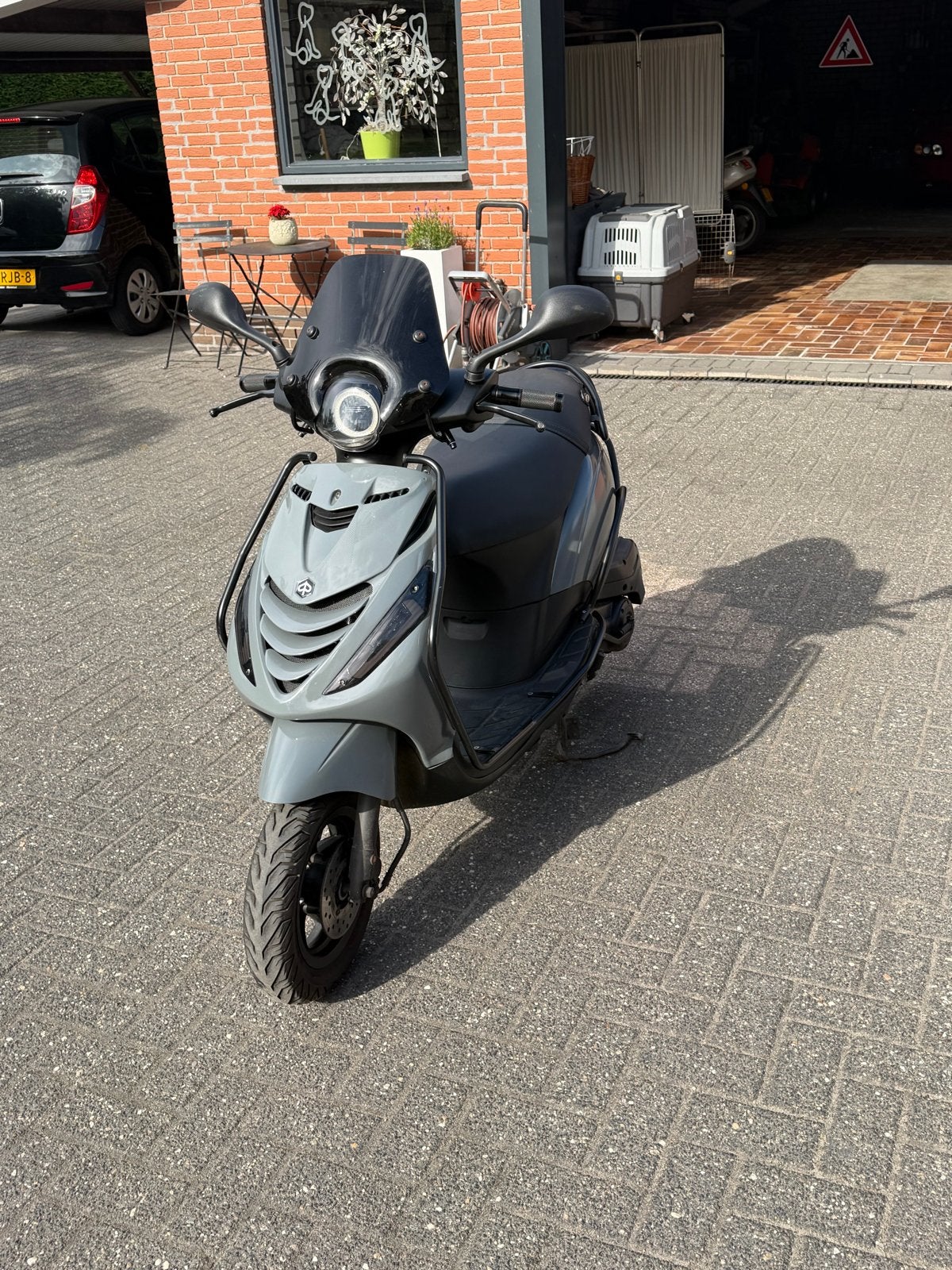 Zip 4t brom 2014, Fietsen en Brommers, Ophalen, Piaggio, Gebruikt, Benzine
