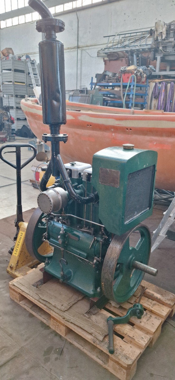 lister cs 16-2 gereviseerd, Doe-het-zelf en Verbouw, Motoren, Ophalen, Zo goed als nieuw, Dieselmotor, Minder dan 1400 rpm