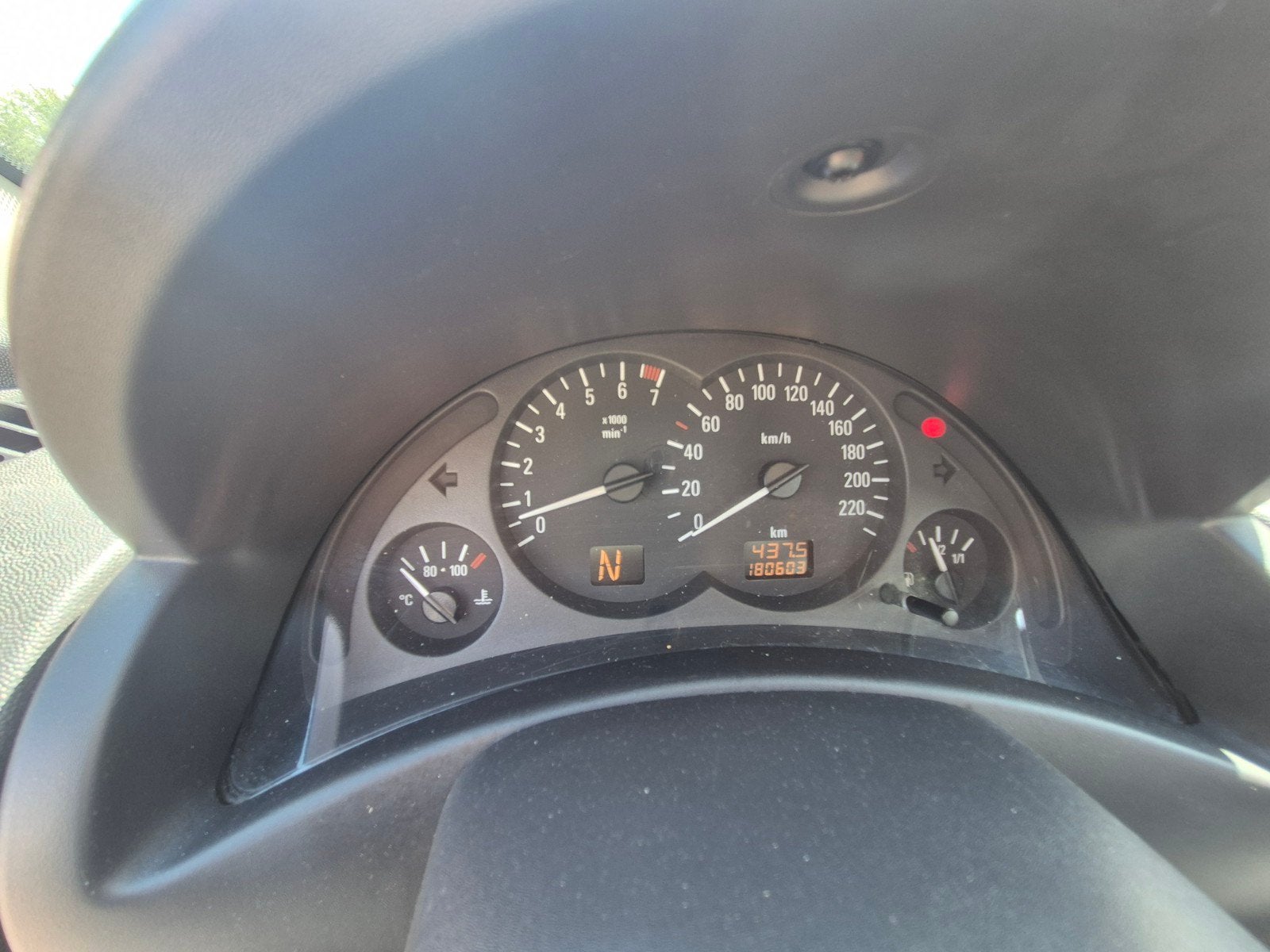 OPEL CORSA C 1.4 2005 SEMI AUTOMAAT!, Automaat, Euro 5, Stof, Grijs