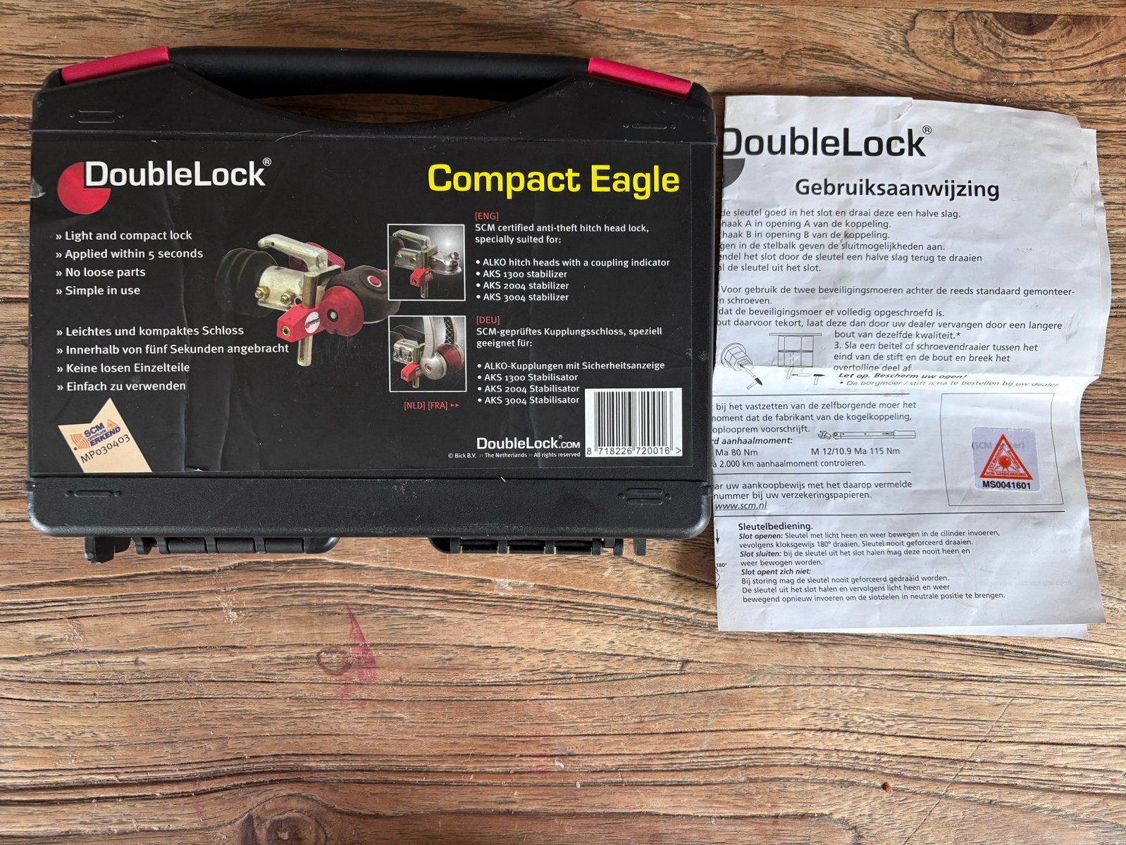 DoubleLock Compact Eagle Dissel slot - Nieuw in doos, Ophalen of Verzenden, Nieuw