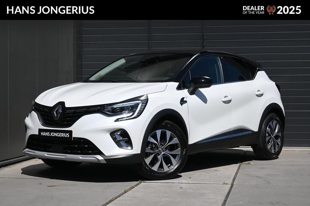 Renault Captur TCe 140 EDC Intens | AUTOMAAT | TREKHAAK | CA, Auto's, Gebruikt, 4 cilinders, Leder en Stof, Bedrijf