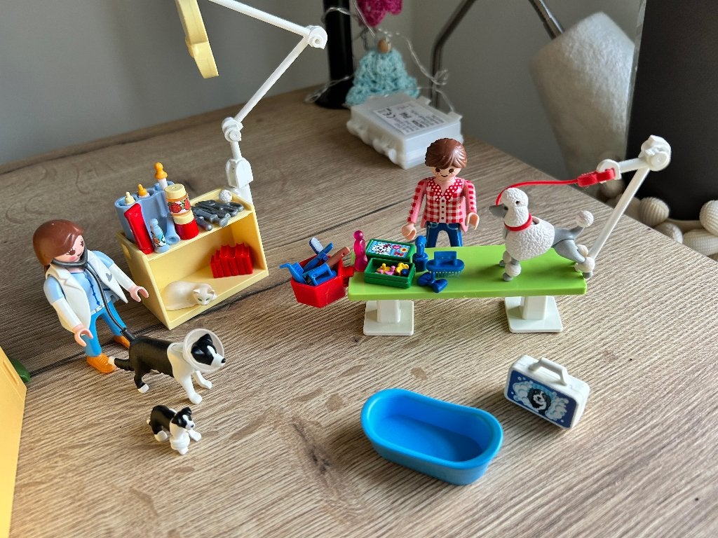 Playmobil dierenarts en hondentrimmer, Ophalen of Verzenden, Zo goed als nieuw