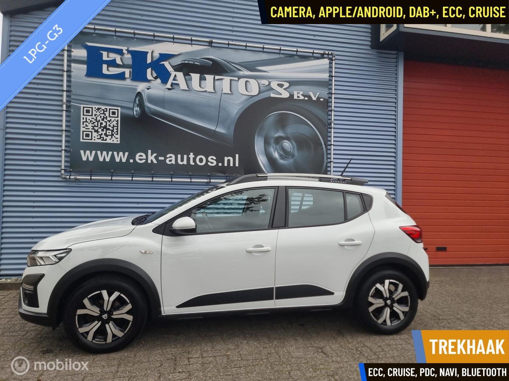 Dacia Sandero Stepway 1.0 TCe 100 Bi-Fuel . Fabrieksaf LPG, Auto's, Voorwielaandrijving, Gebruikt, Euro 6, 610 kg