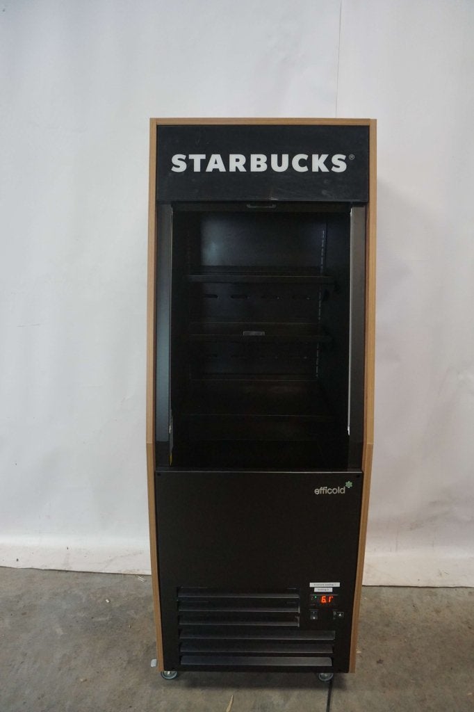 Starbucks wandkoeling koelvitrine koeling met rolluik, Gebruikt, Niet ingevuld, Koelen en Vriezen, Niet ingevuld