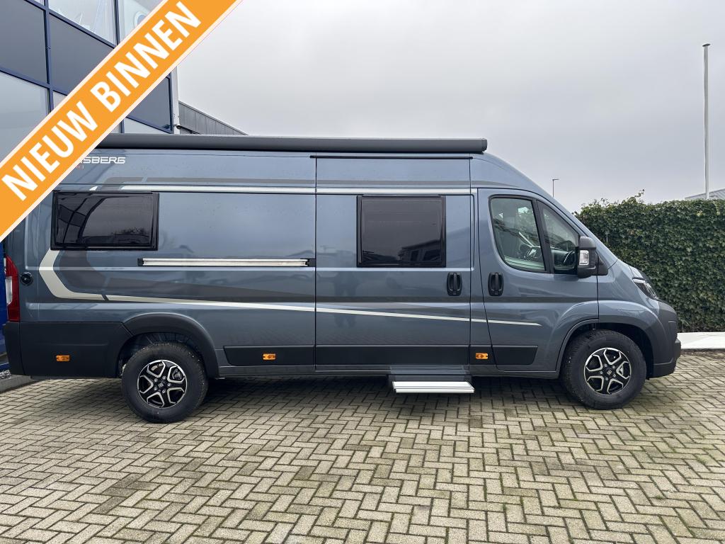 Weinsberg CaraBus Grey 630 ME, fire edition, Caravans en Kamperen, Automaat, Ringverwarming, Fiat, Tot en met 2