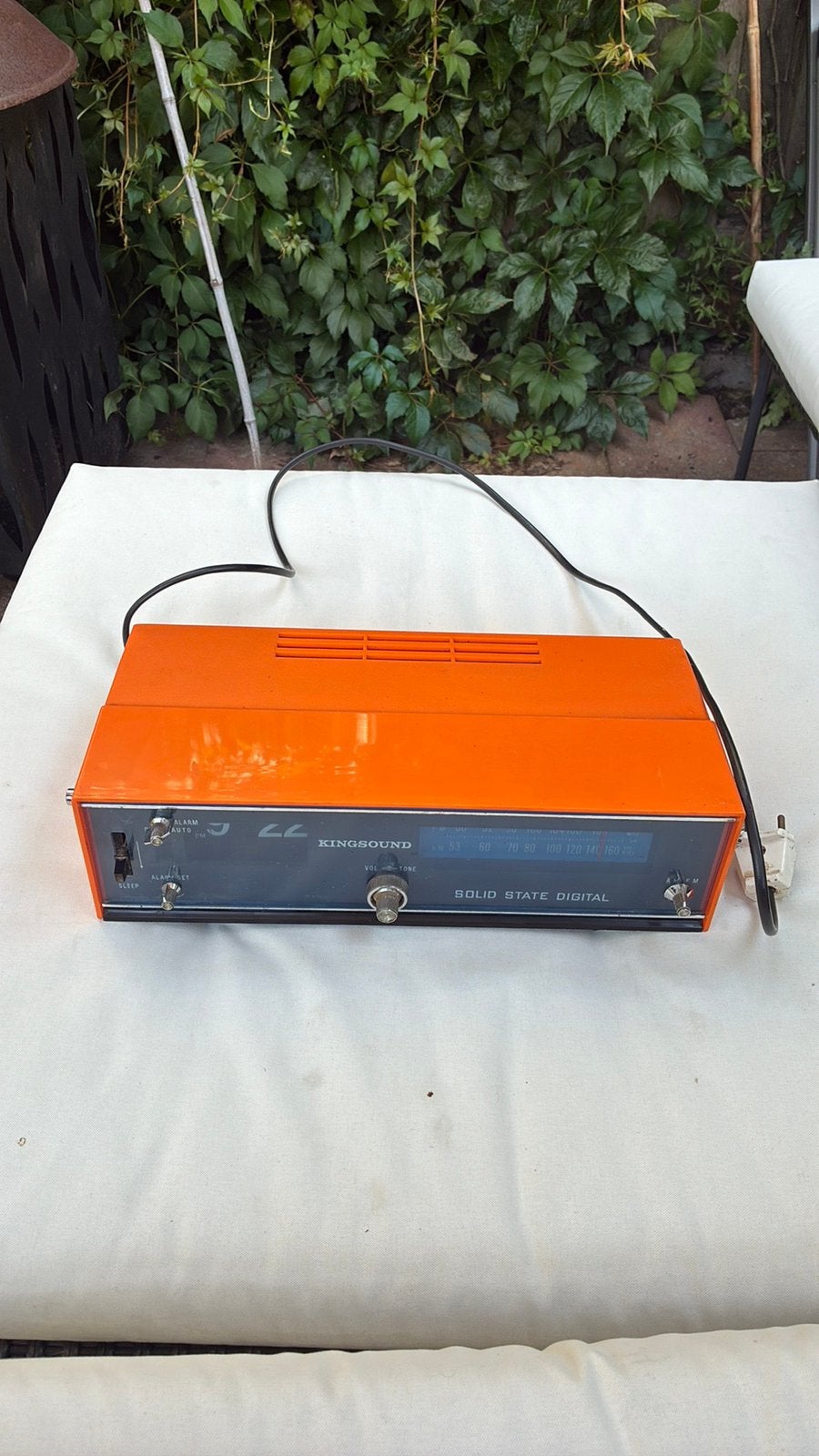 Digitale klok radio retro, Ophalen, Gebruikt, Radio