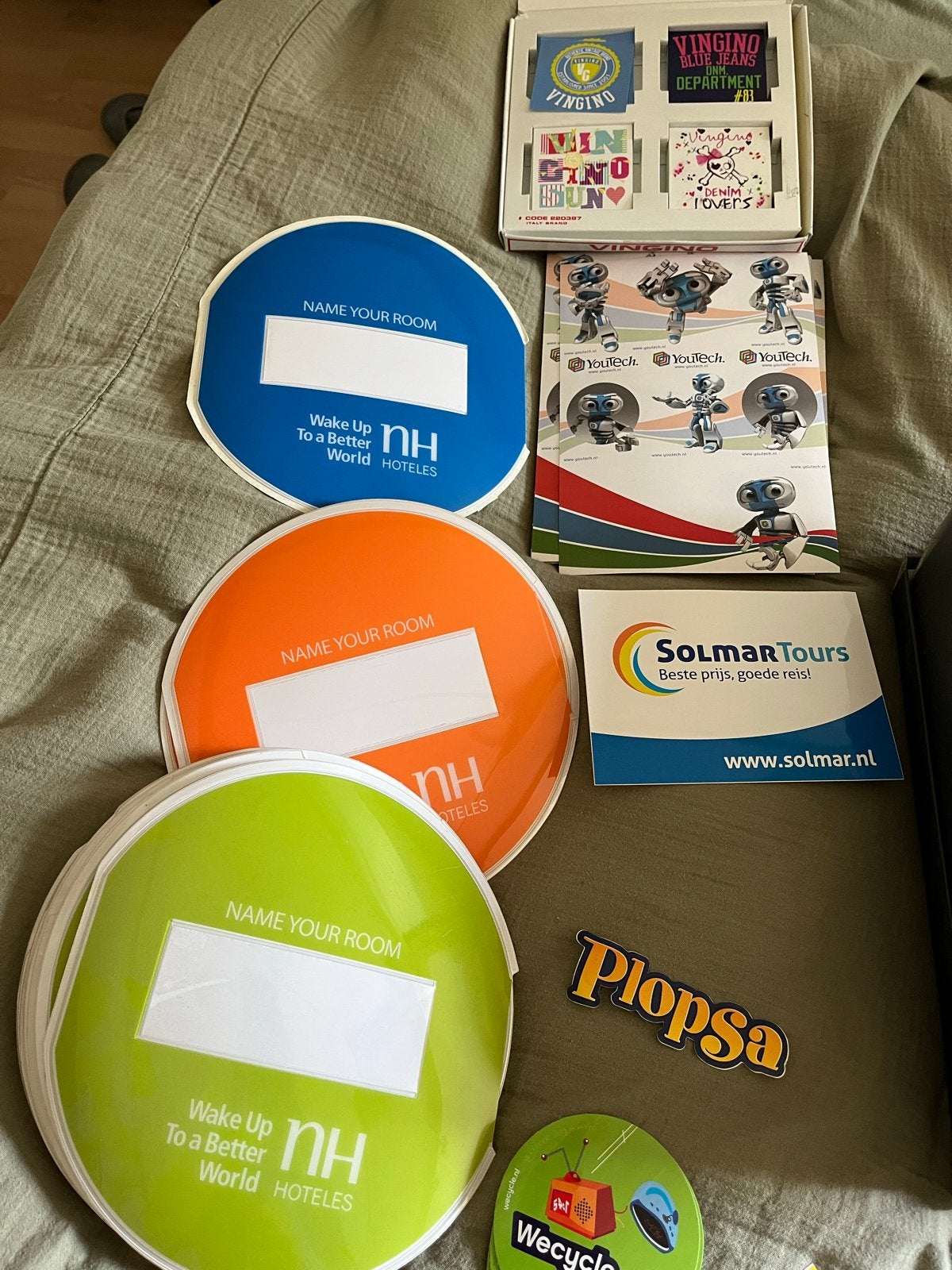 Grote collectie diverse stickers - Nieuw en gebruikt, Ophalen, Gebruikt, Merk