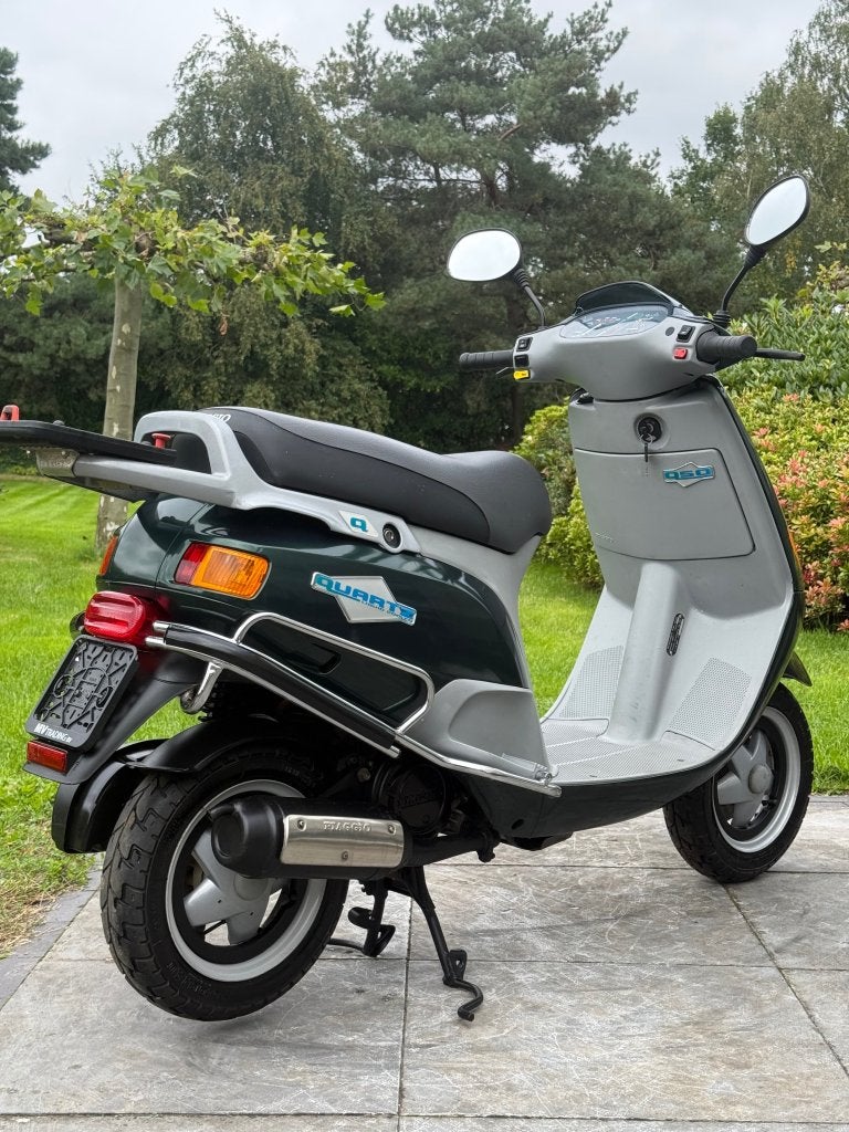 ⭐️Piaggio Quartz 50cc 2t donker groen Z.G.A.N. 6197 km⭐️, Niet ingevuld, Niet ingevuld, Niet ingevuld