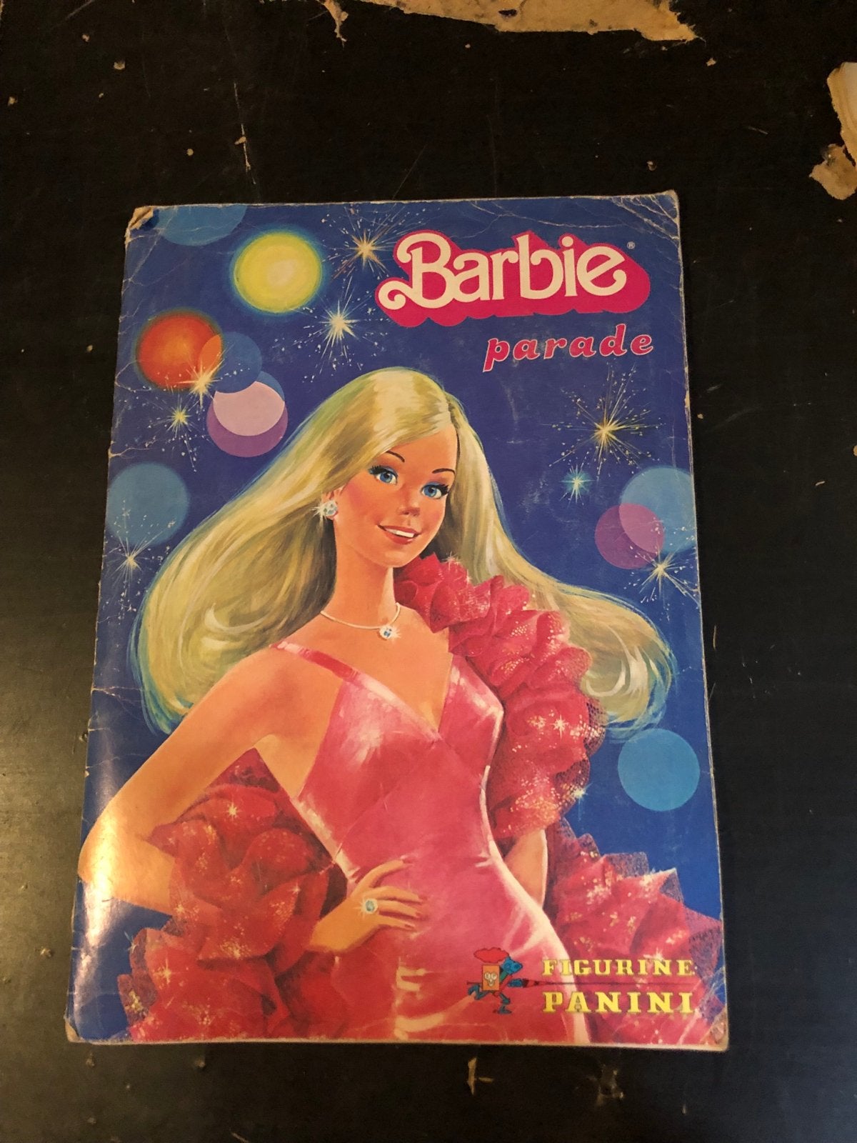 Vintage Barbie Parade Figurine Panini Stickerboek, Ophalen of Verzenden, Gebruikt