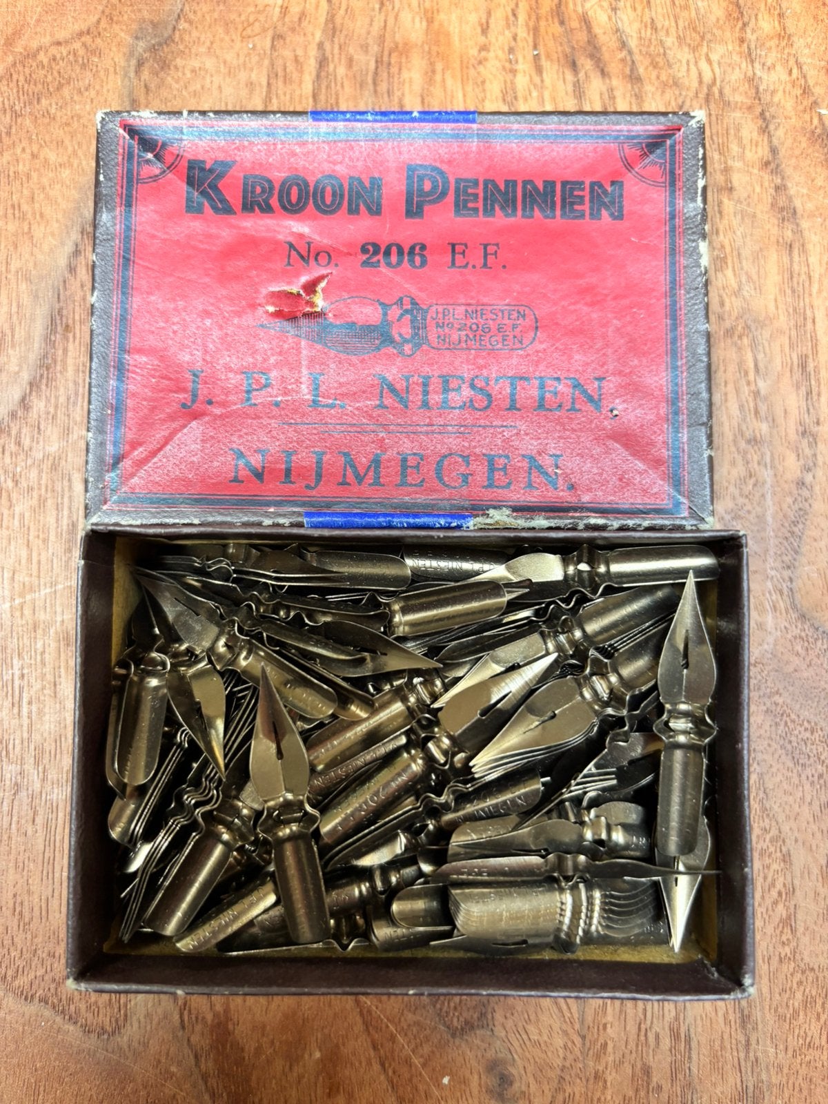 199 kroontjespen J.P.L. Niesten Nijmegen No. 206 E.F., Ophalen of Verzenden, Nieuw