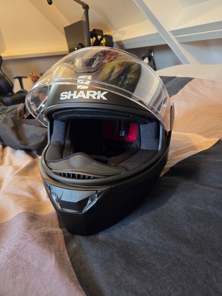 Shark Skwal motorhelm – matzwart – maat M, Ophalen, M, Shark, Nieuw zonder kaartje