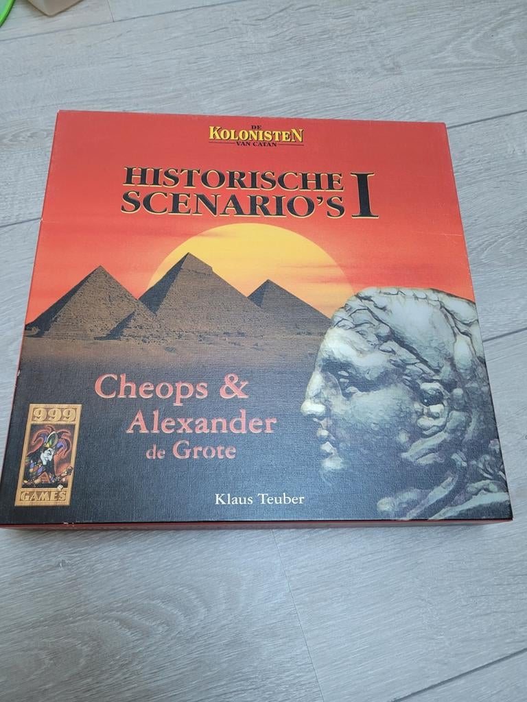 Kolonisten van catan historische scenario's I, Ophalen of Verzenden, Zo goed als nieuw