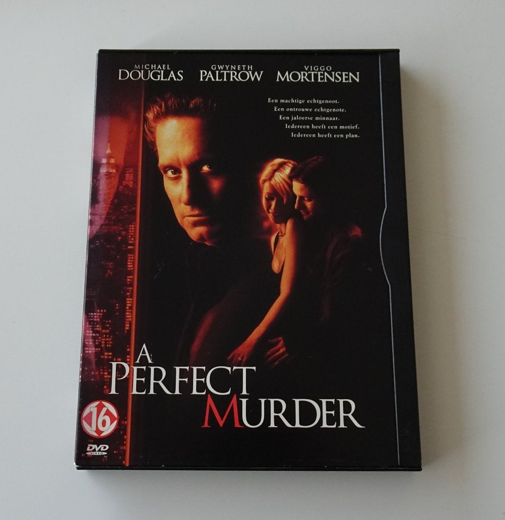 A Perfect Murder - Film op DVD uit 1998, Vanaf 16 jaar, Ophalen, Zo goed als nieuw