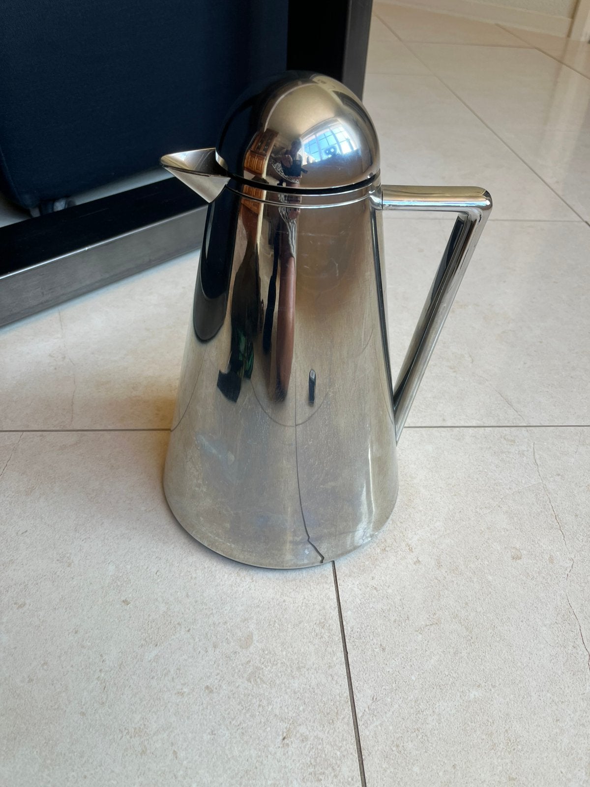 Thermoskan zilver, Ophalen of Verzenden, Zo goed als nieuw, Modern, Thermoskan