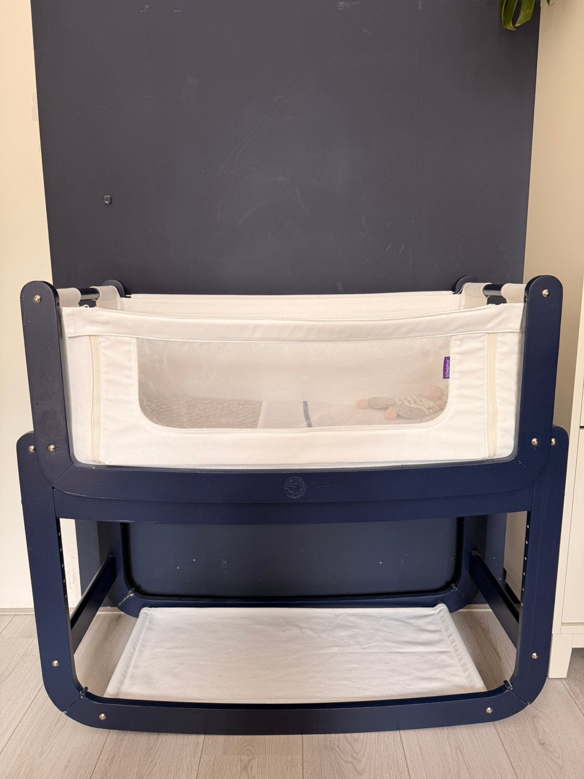 Snuzpod cosleeper donkerblauw, Ophalen, Zo goed als nieuw, Overige typen