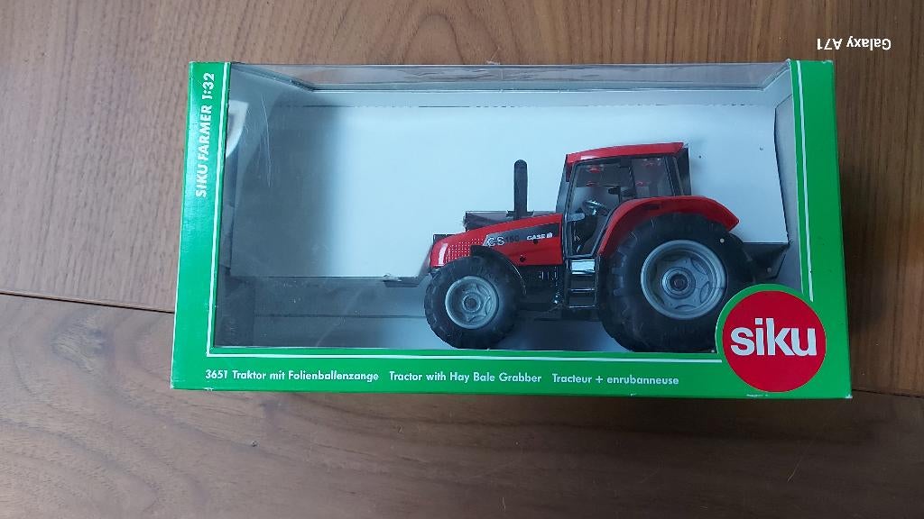 Siku 3651 Case CS, Ophalen of Verzenden, Gebruikt, Tractor of Landbouw, SIKU