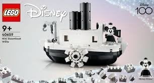 LEGO Disney 40659 Mini Stoomboot Willie - Nieuw in doos, Verzenden, Lego, Nieuw, Disney