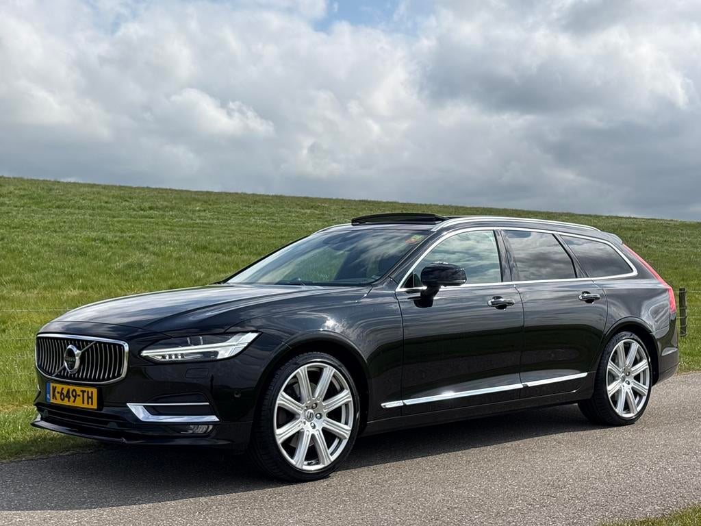 Volvo V90 D5 235pk AWD Inscription | BOMVOL!!! | PANO | 360!, Auto's, Automaat, V90, 1969 cc, Zwart
