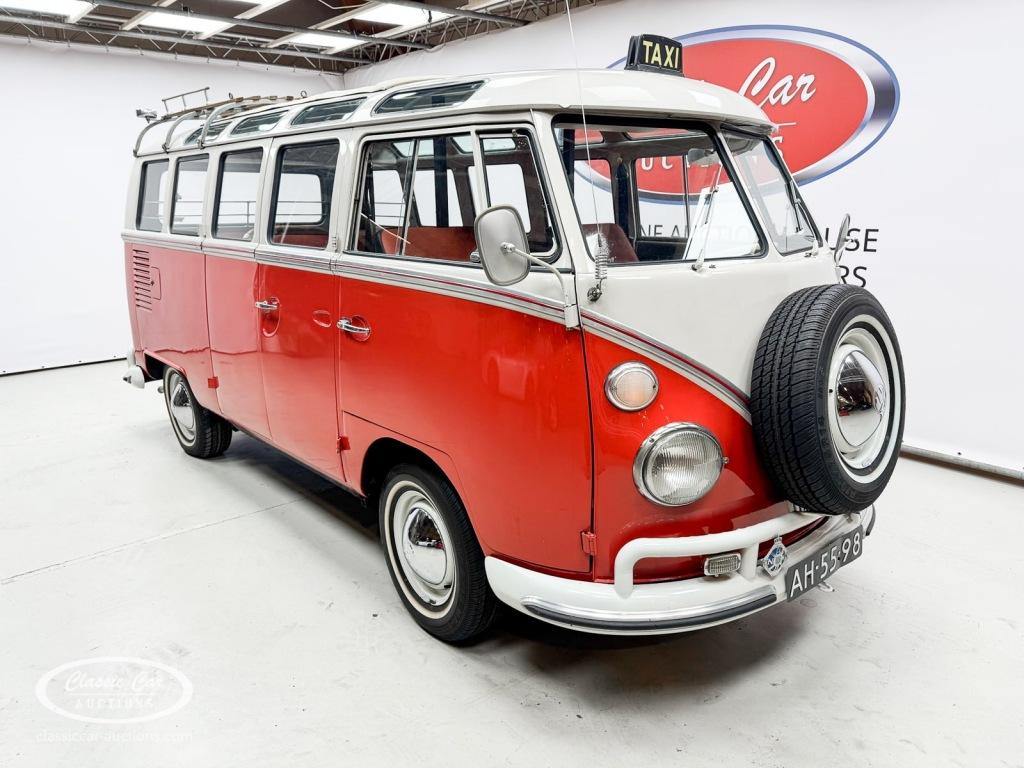 Volkswagen T1 Samba  - ONLINE AUCTION, Auto's, Oldtimers, Bedrijf, Volkswagen, Benzine, Overige carrosserieën, Handgeschakeld