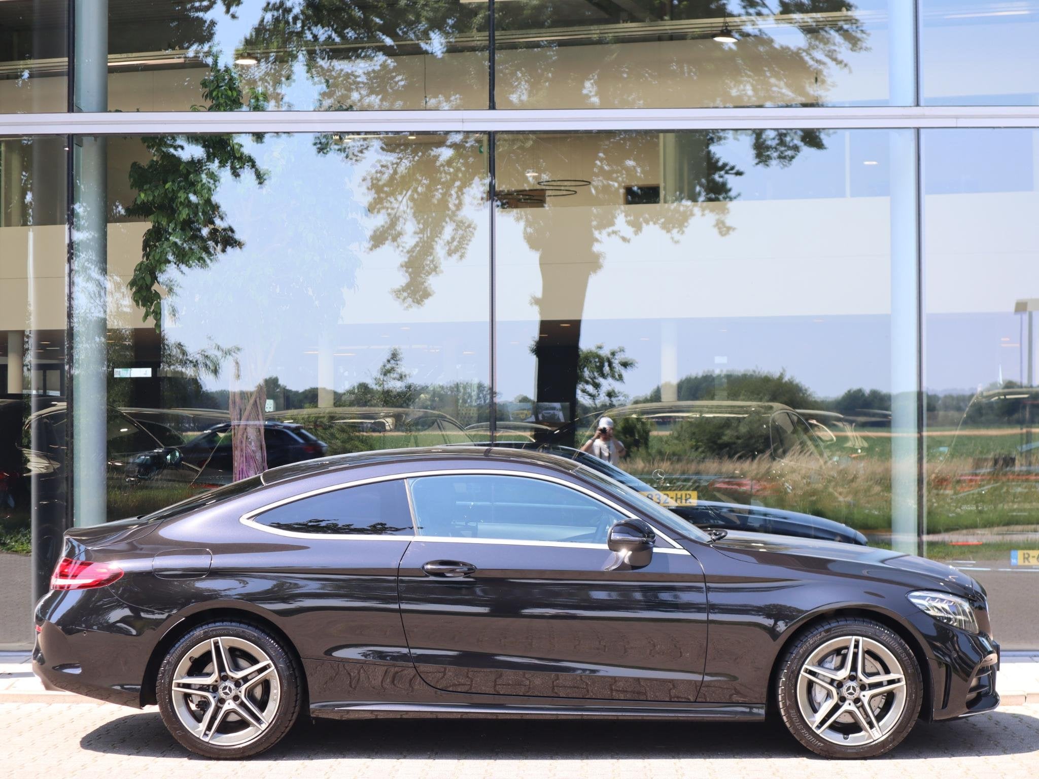 Mercedes-Benz C-klasse Coupé 180 Premium Plus Pack, Auto's, Euro 6, 4 stoelen, Zwart, C-Klasse