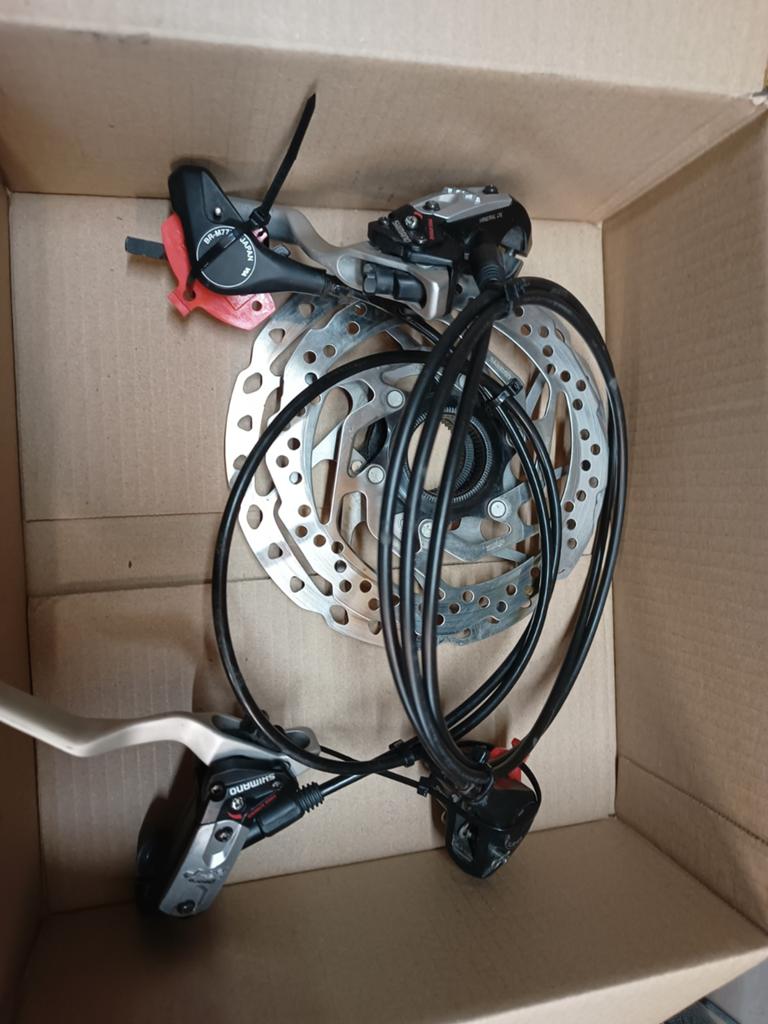 Shimano XT remset., Ophalen of Verzenden, Zo goed als nieuw, Remmen