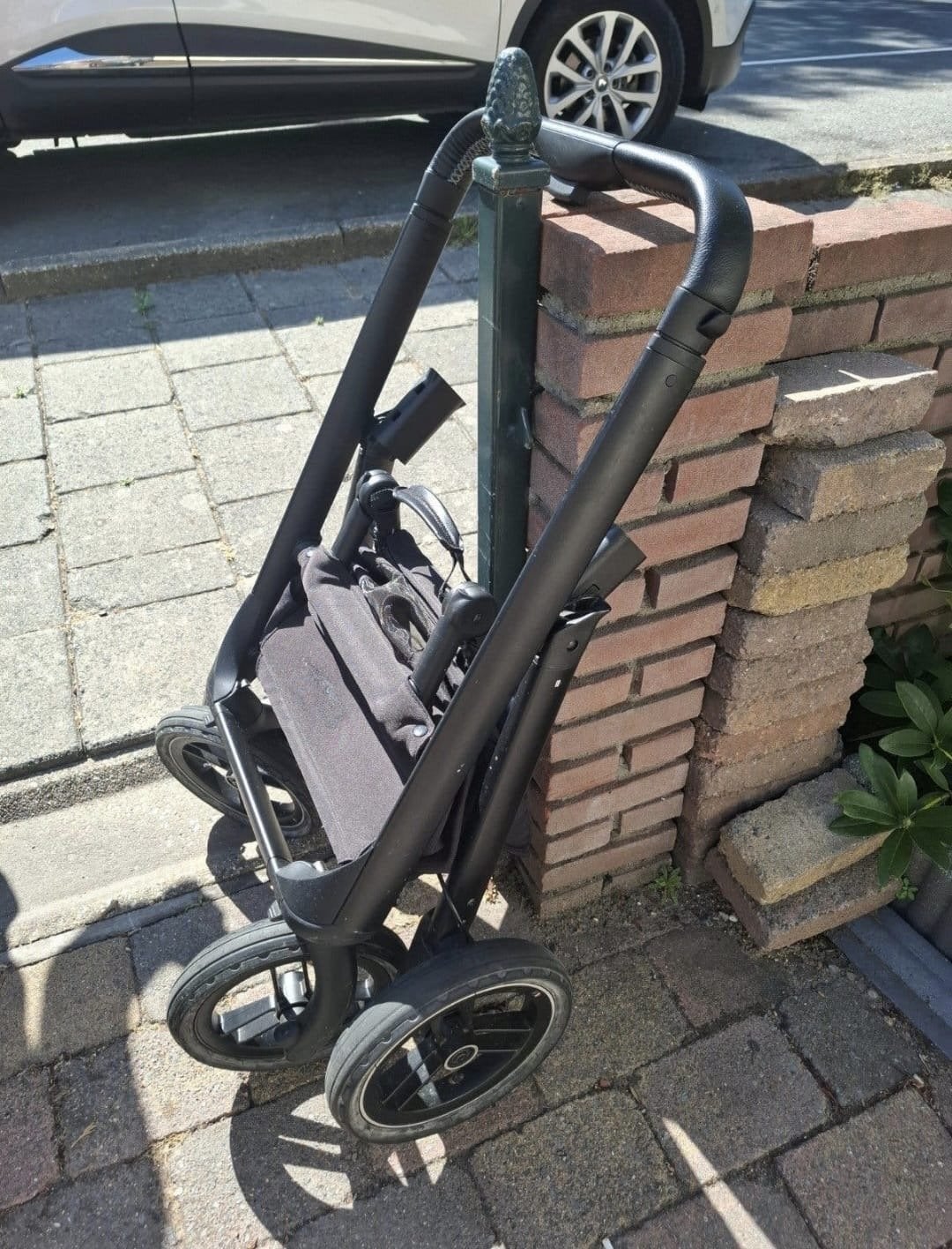 Dubatti kinderwagen met reiswieg en adapters voor maxicosi, Gebruikt, Combiwagen, Met autostoeltje, Ophalen