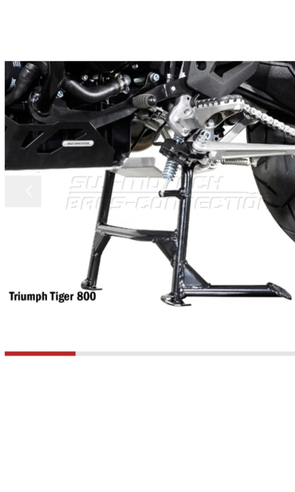Gezocht: Middenbok Tiger 800 2011 Triumph, Motoren, Ophalen of Verzenden