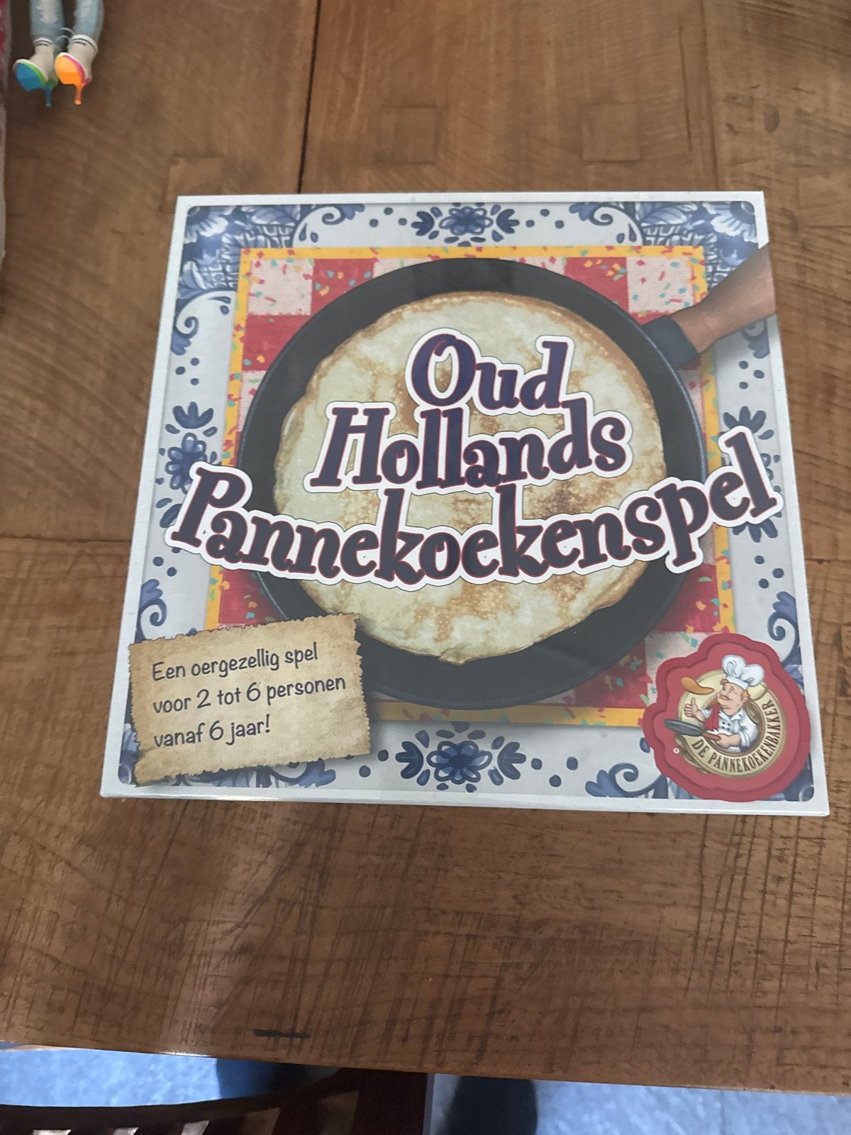 Oud Hollands Pannekoekenspel - Nieuw in folie, Hobby en Vrije tijd, Gezelschapsspellen | Overige, Drie of vier spelers, Ophalen
