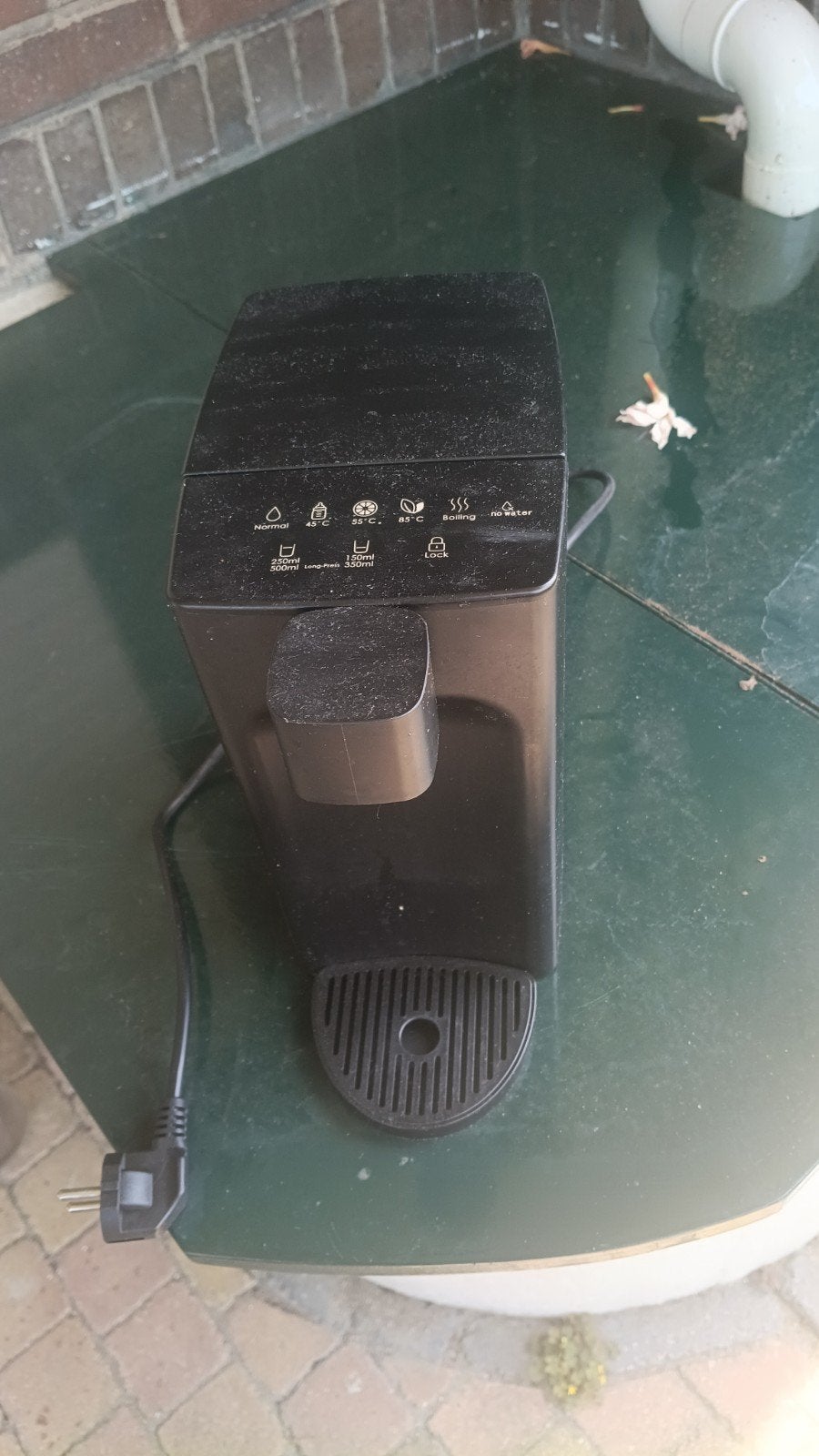 Waterkoker met temperatuurregeling, 1 tot 2 liter, Ophalen, Gebruikt
