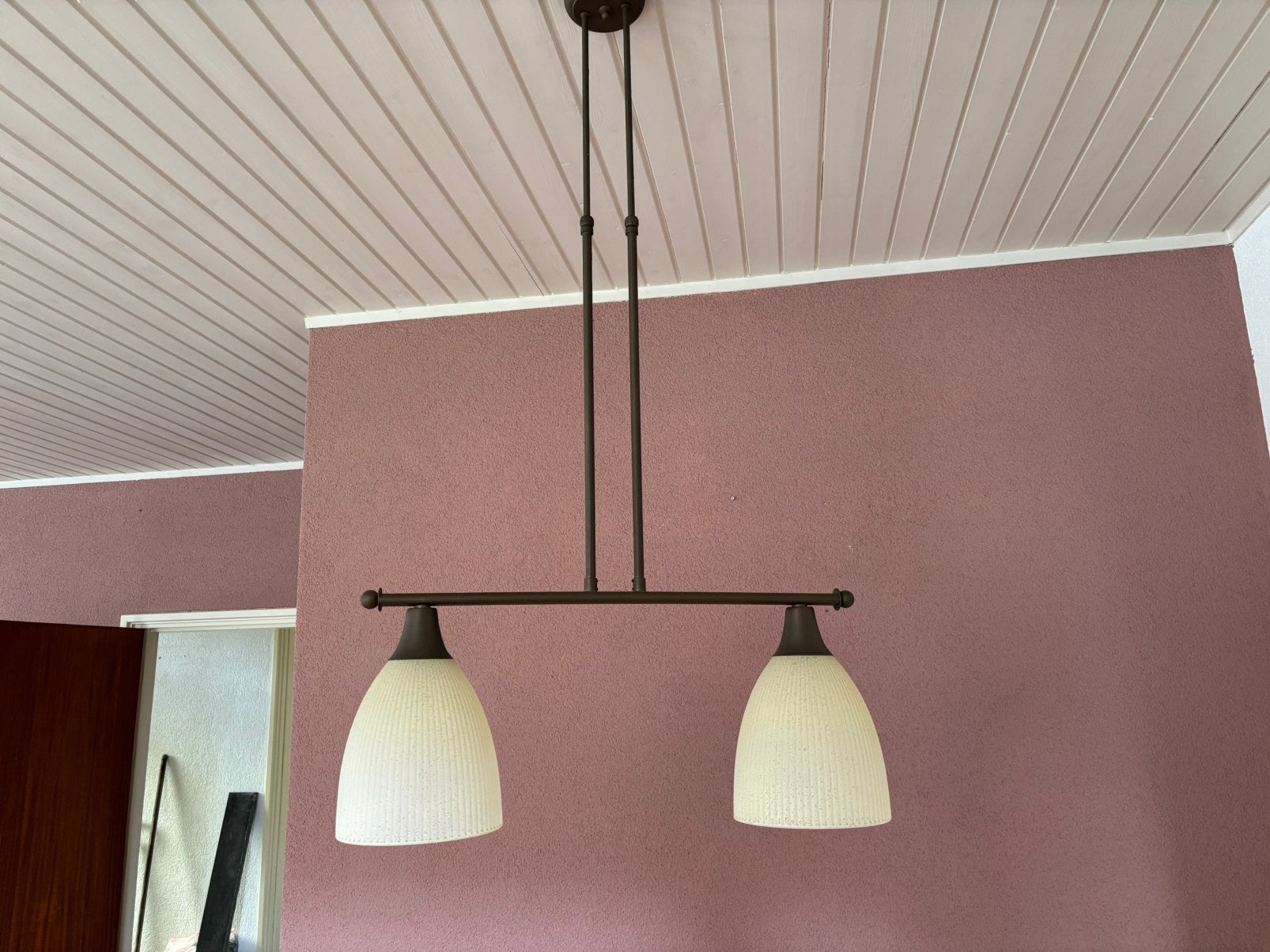 Vintage Italiaanse hanglamp, Huis en Inrichting, Ophalen, Gebruikt, Vintage retro