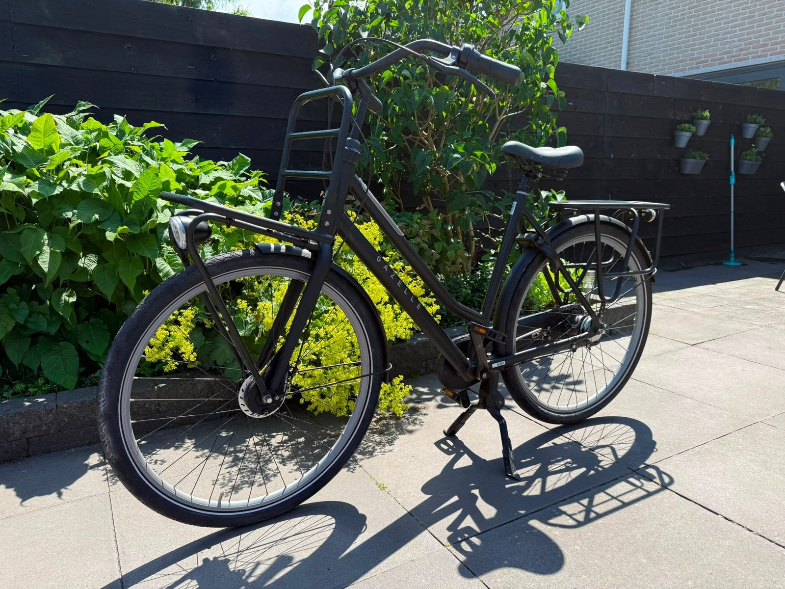 Gazelle Heavy Duty damesfiets zwart - framemaat 59, Ophalen, Gebruikt, Versnellingen, 56 cm of meer