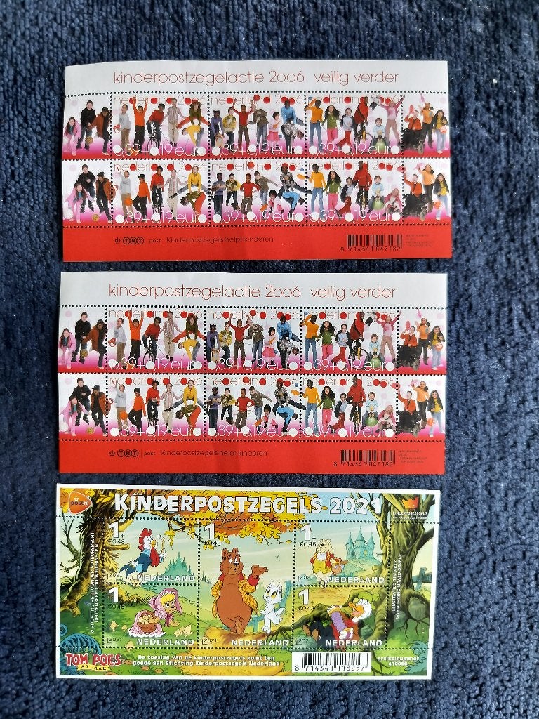kinderpostzegels, Ophalen of Verzenden, Na 1940, Postfris