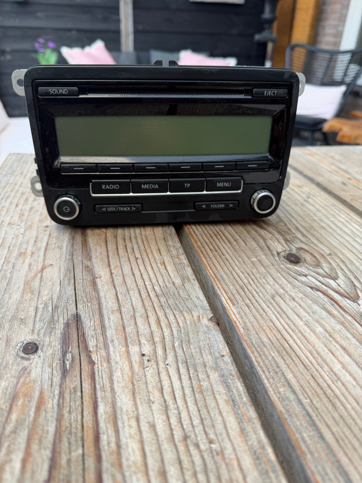 VW RCD 310 Radio CD-speler - 1K0 035 186 AA, Ophalen of Verzenden, Gebruikt