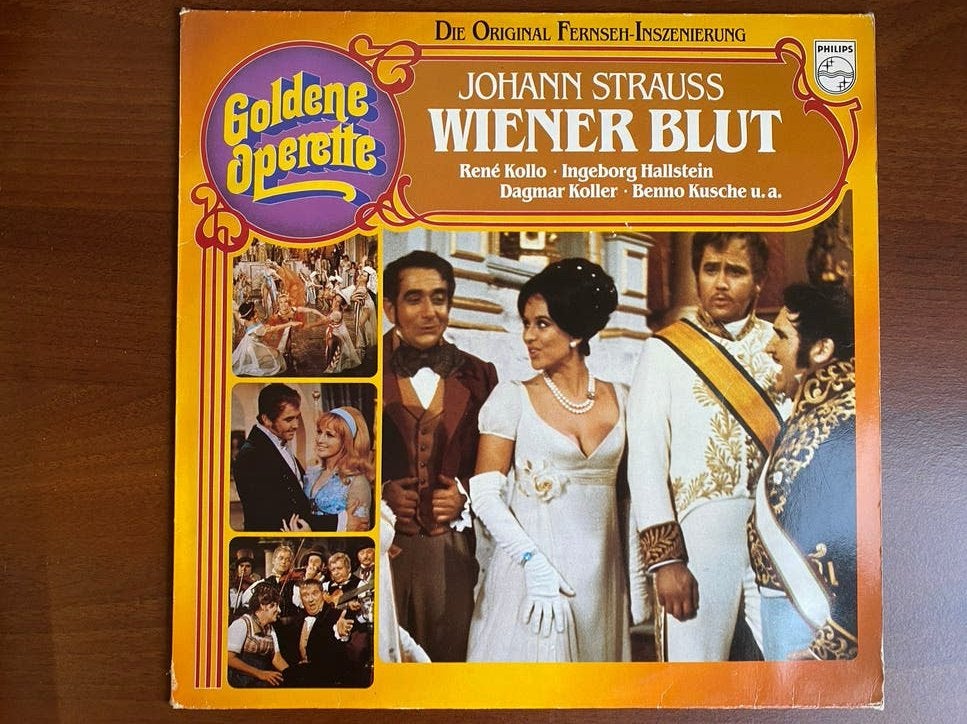 Johann Strauss - Wiener Blut (LP), Cd's en Dvd's, Vinyl | Klassiek, Ophalen of Verzenden, Romantiek, Gebruikt, Opera of Operette