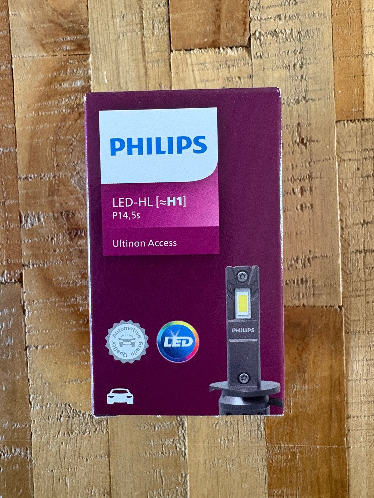 1 x Philips LED-HL [H1] Ultinon Access Autolamp, Ophalen of Verzenden, Nieuw, Universele onderdelen