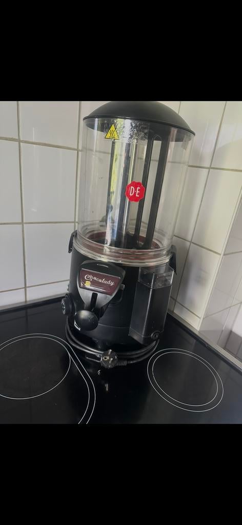 Chocoladedispenser - Perfect voor warme chocolademelk, Witgoed en Apparatuur, Koffiezetapparaten, Gebruikt, Ophalen of Verzenden