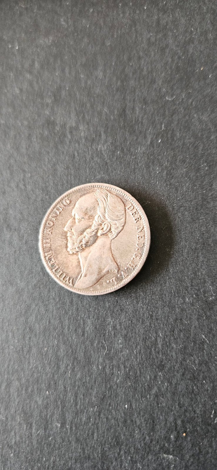 Zilveren gulden 1847 Willem II TOPKWALITEIT zie foto's, 1 gulden, Zilver, Ophalen of Verzenden, Losse munt