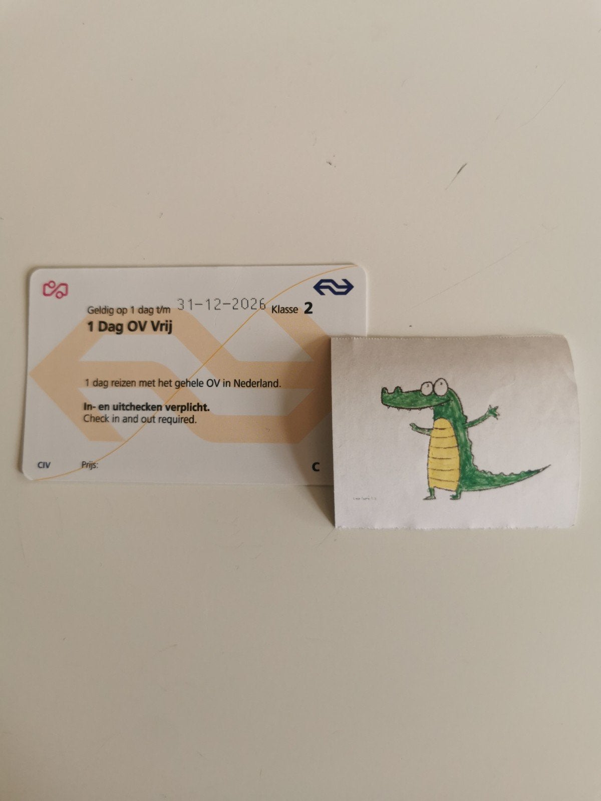 OV Dagkaart (Alles), Verzamelen, Telefoonkaarten, Ophalen of Verzenden