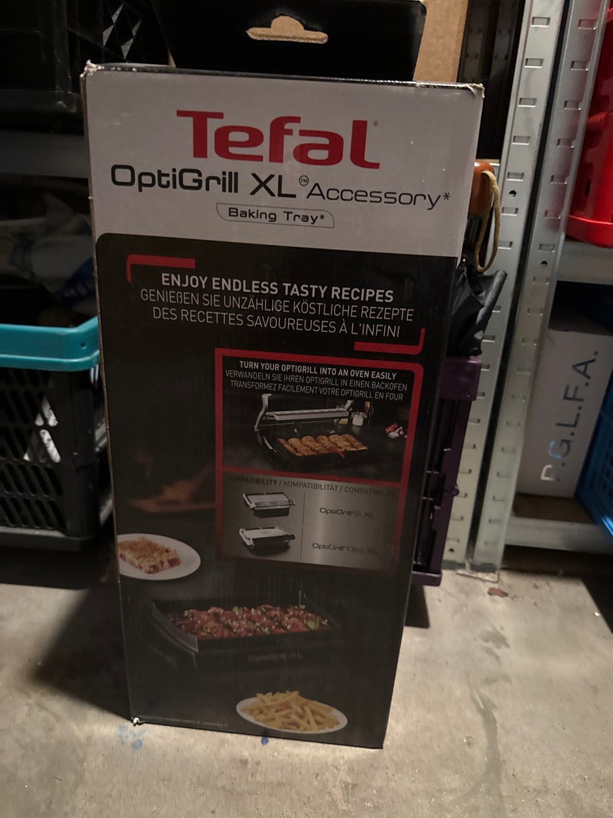 Tefal OptiGrill XL Bakplaat Accessoire - Nieuw in doos, Ophalen of Verzenden, Nieuw