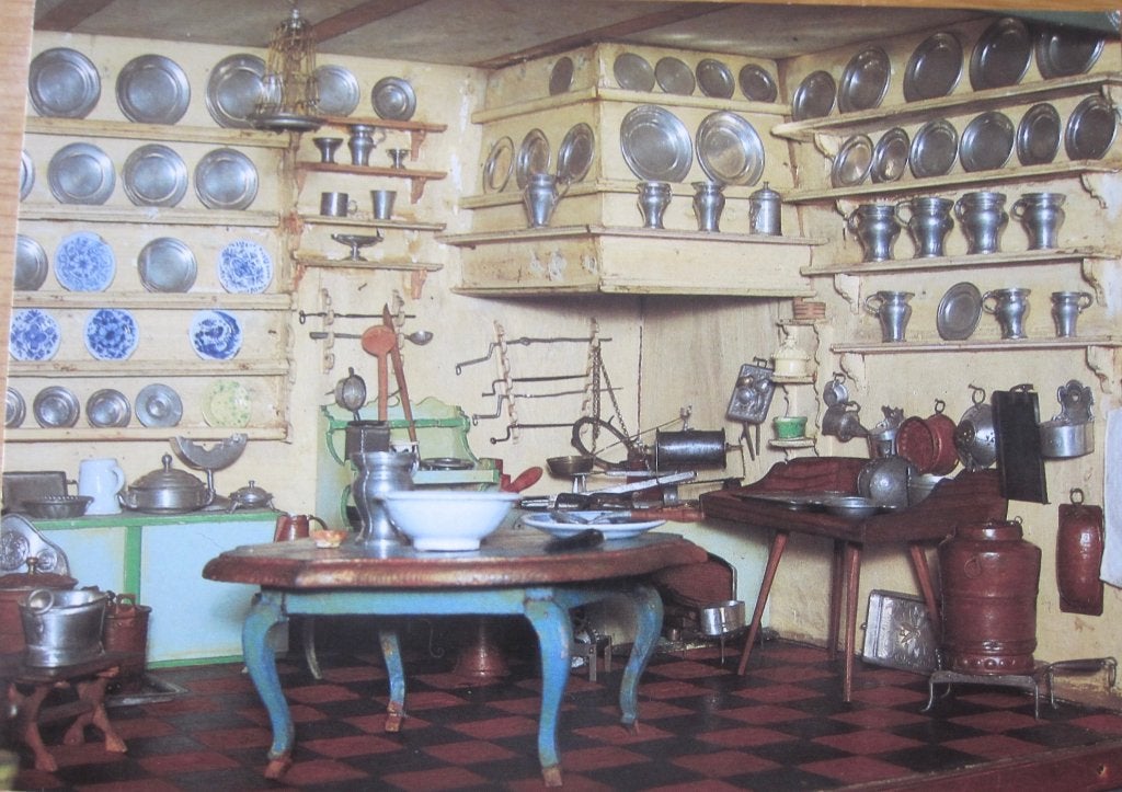 Neurenbergs poppenhuis - de keuken - 1611 - nieuw, Ophalen of Verzenden, 1980 tot heden, Ongelopen, Overige thema's