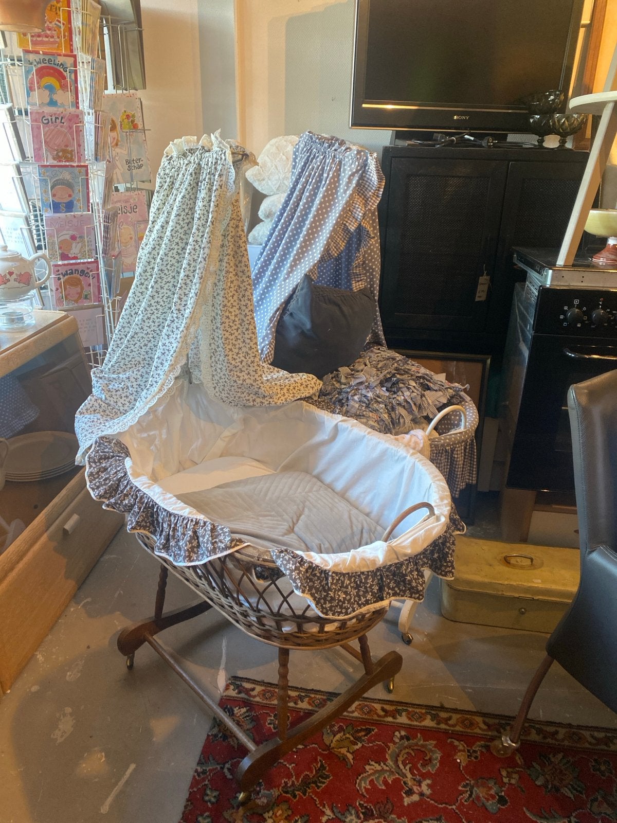 2 Baby Wiegjes - Compleet met bekleding, Kinderen en Baby's, Babywiegjes en Ledikanten, Ophalen, Gebruikt, Wieg